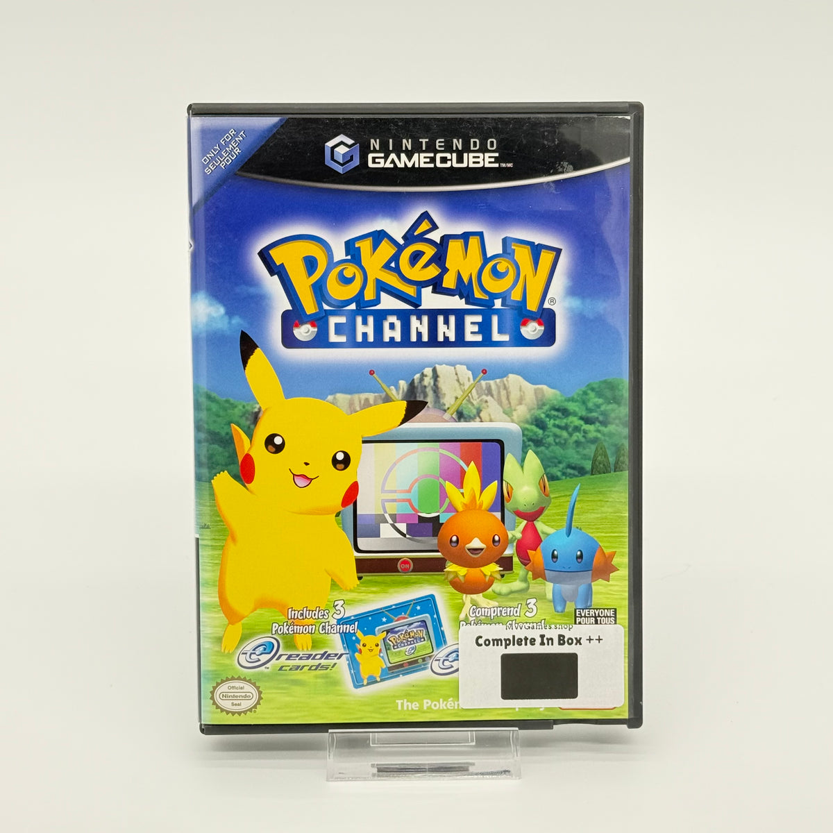 Pokémon Channel - GameCube CIB++