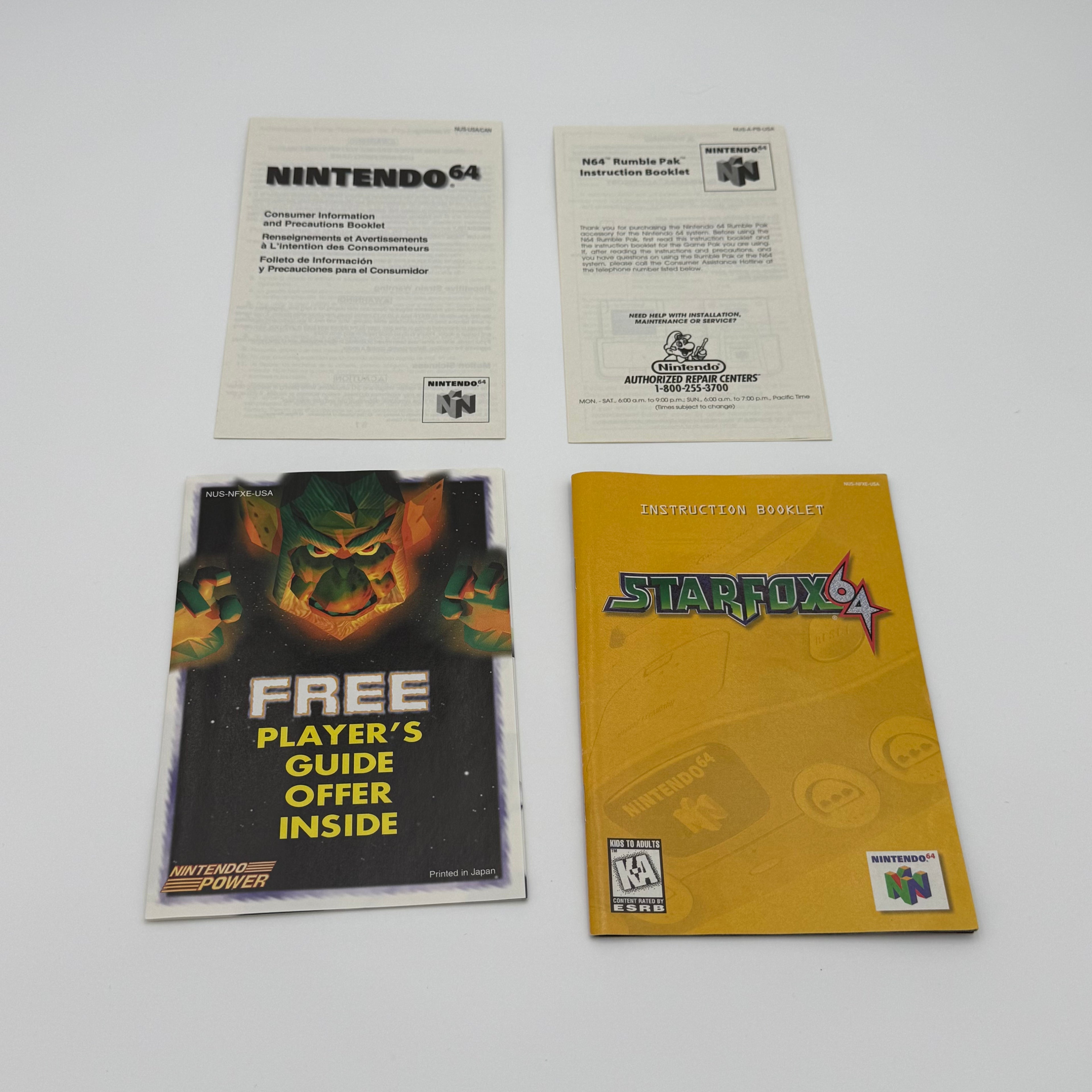 Star Fox 64 Big Box - N64 CIB++