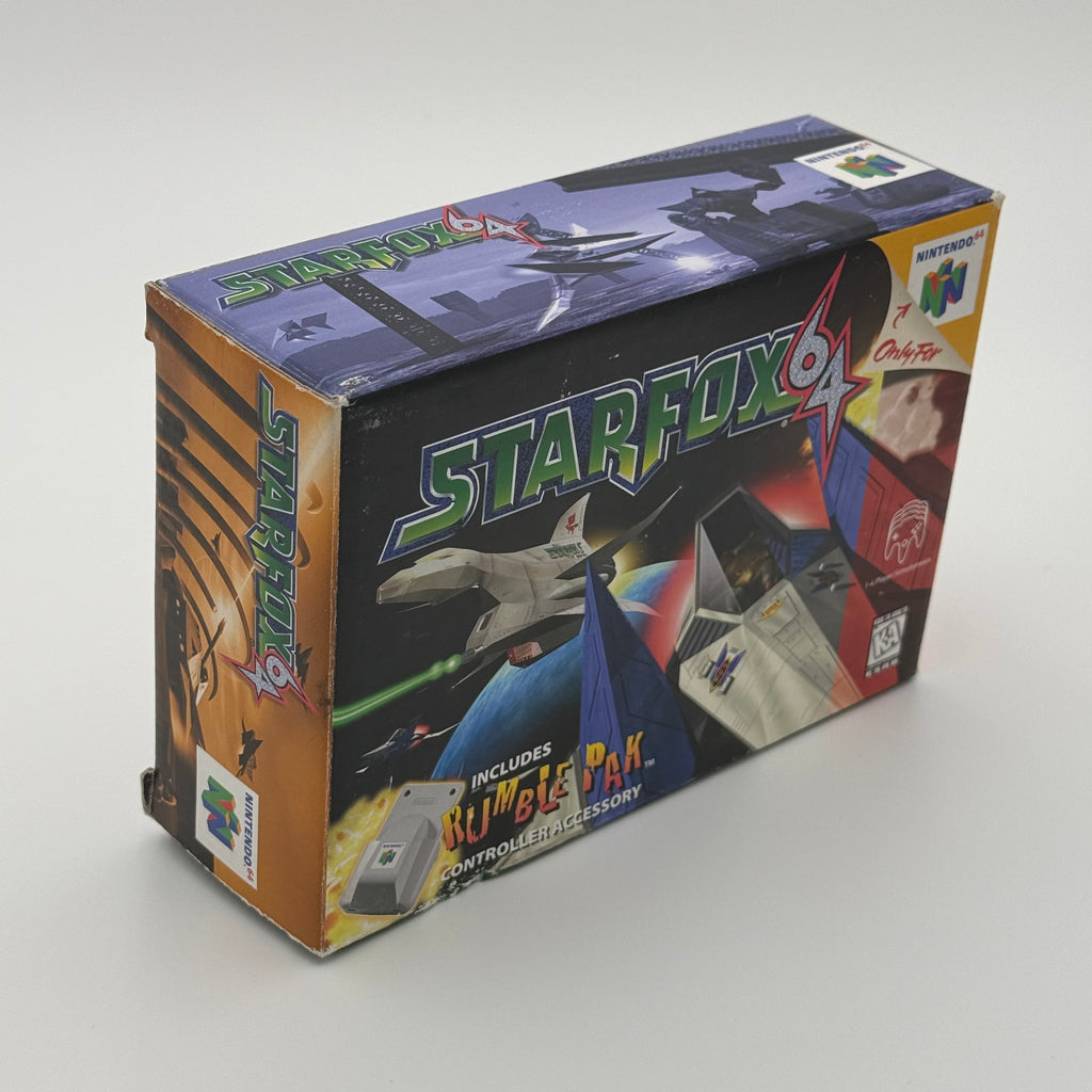 Star Fox 64 Big Box - N64 CIB++
