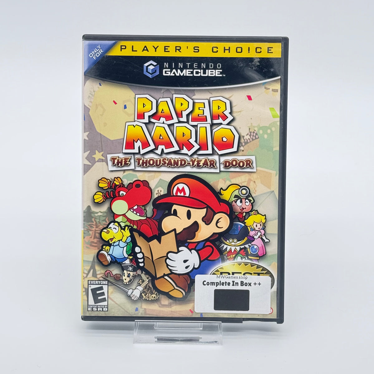 Paper Mario Thousand Year Door - GameCube CIB++