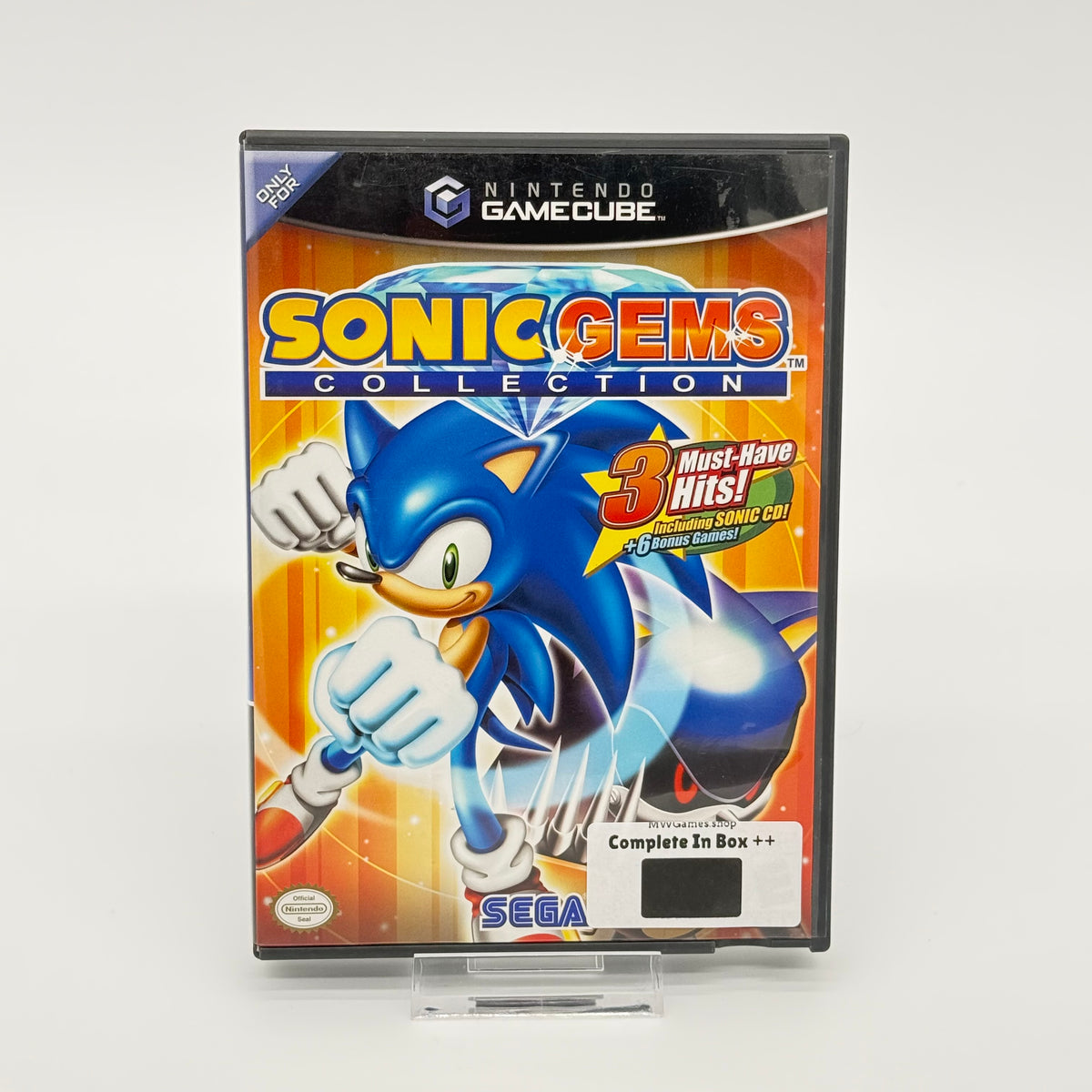 Sonic Gems Collection - GameCube CIB++