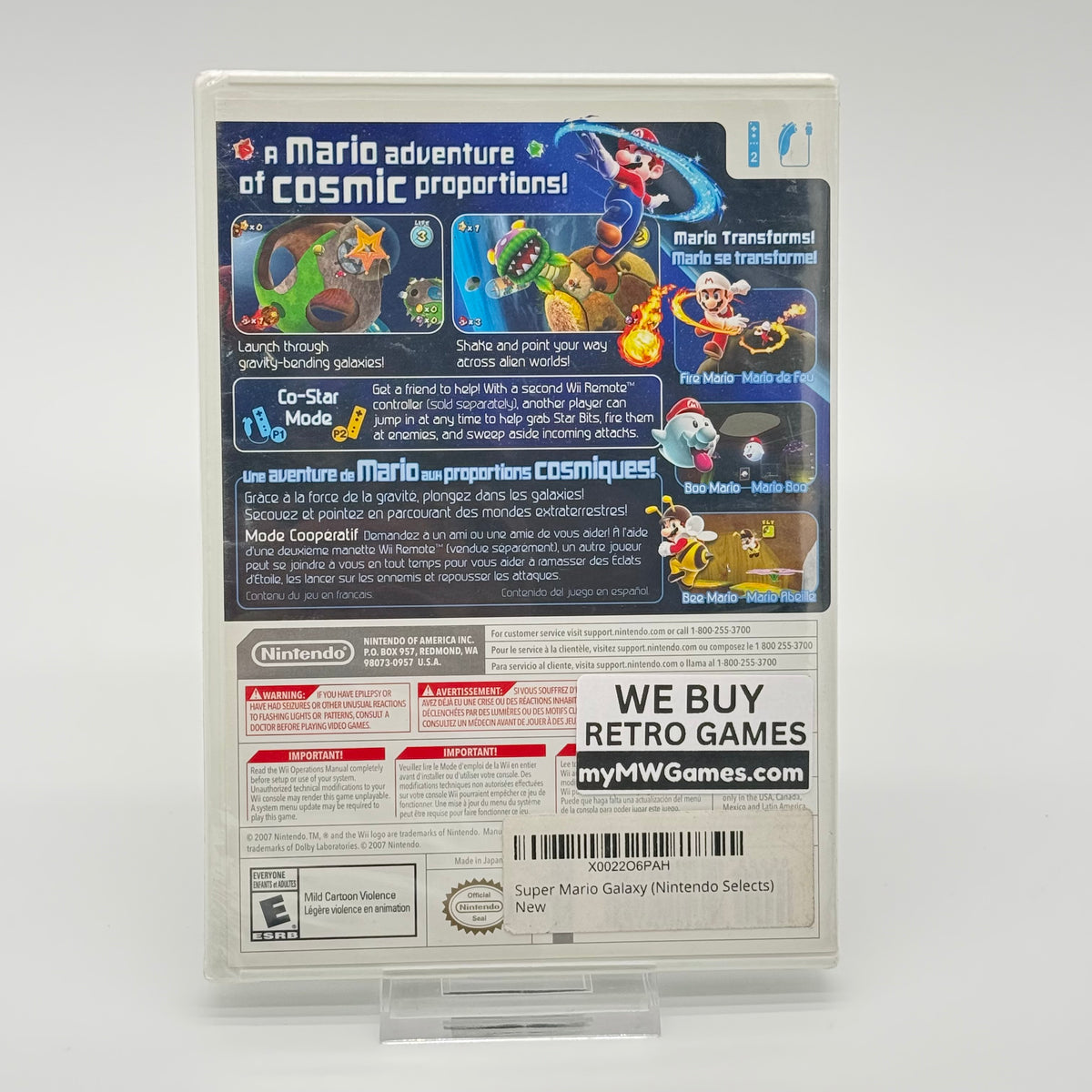 Super Mario Galaxy - Wii Sealed