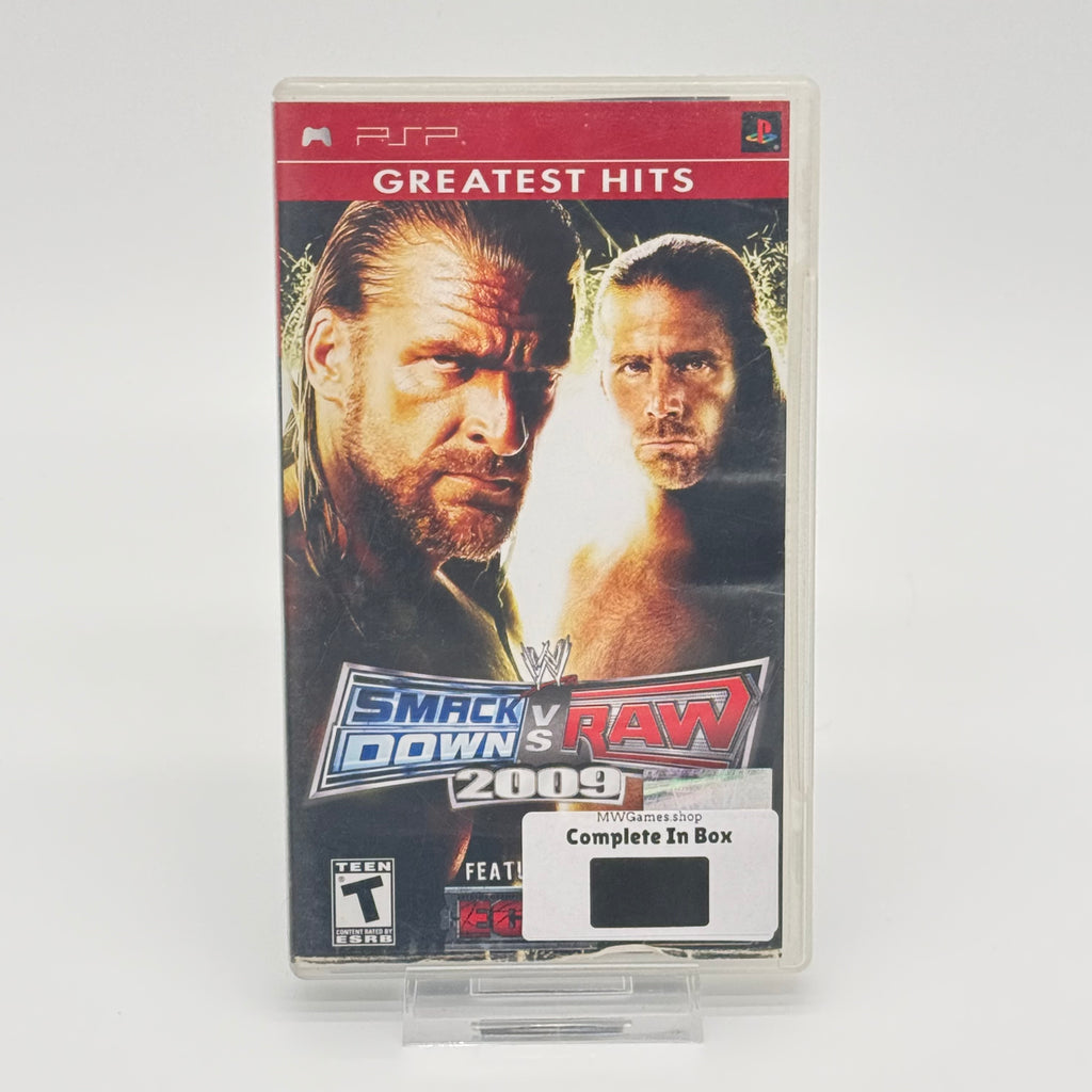 WWE Smackdown vs. Raw 2009 - PSP CIB