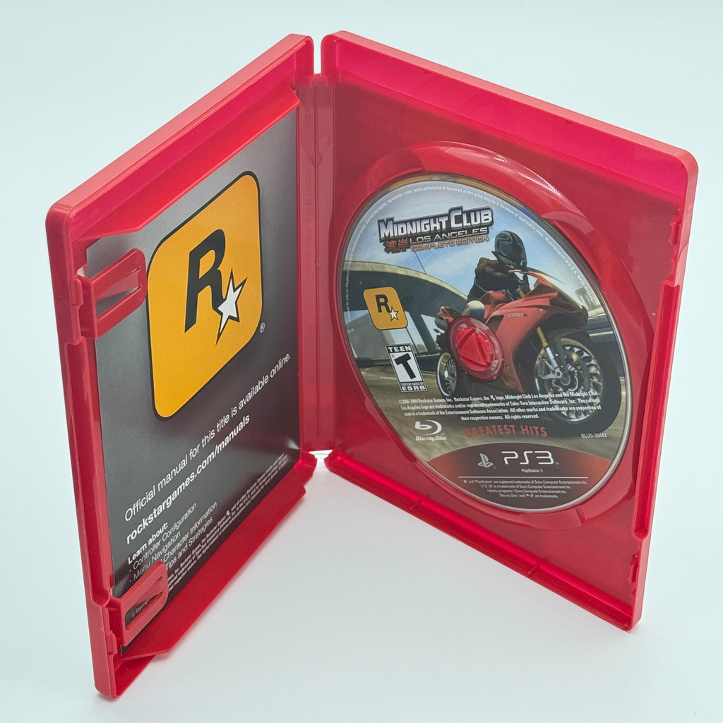 Midnight Club Los Angeles Complete Edition - PS3 CIB